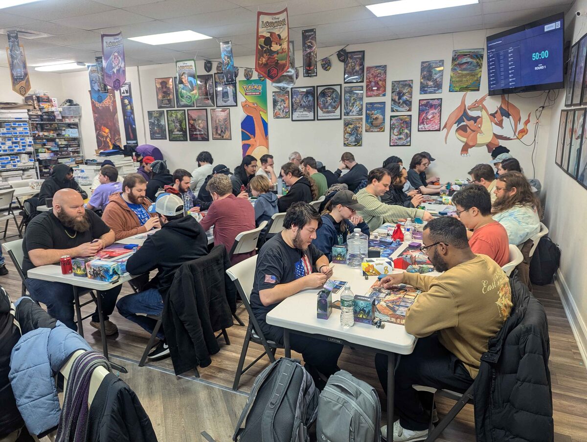 Players battling it out