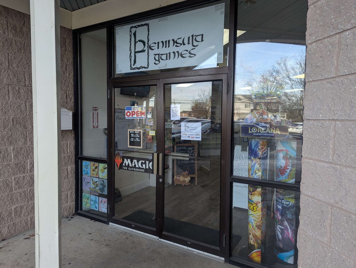 Peninsula Games storefront